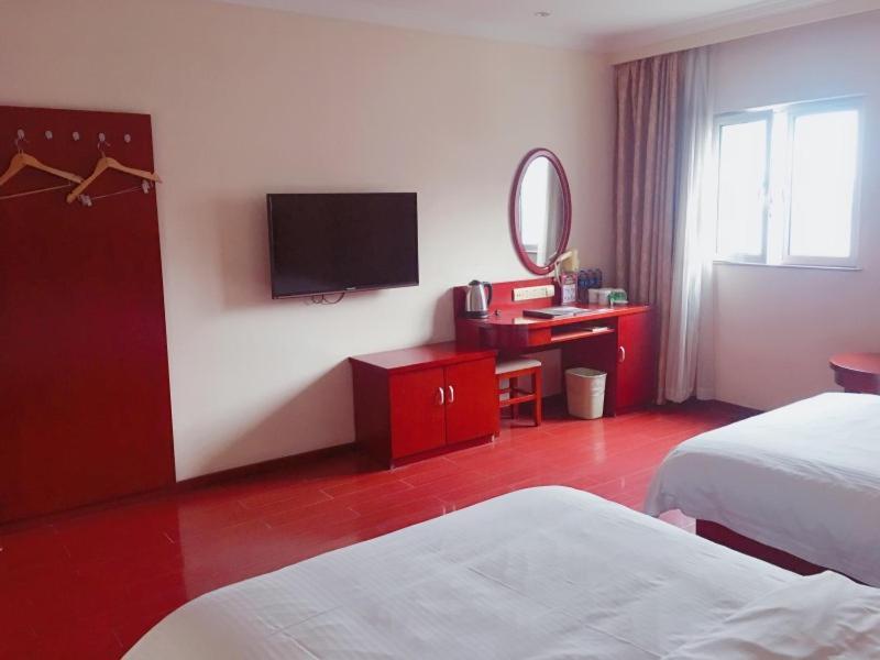 Greentree Inn Shanghai Pudong Airport Wild Animal Park Express Hotel Nanhui Eksteriør bilde