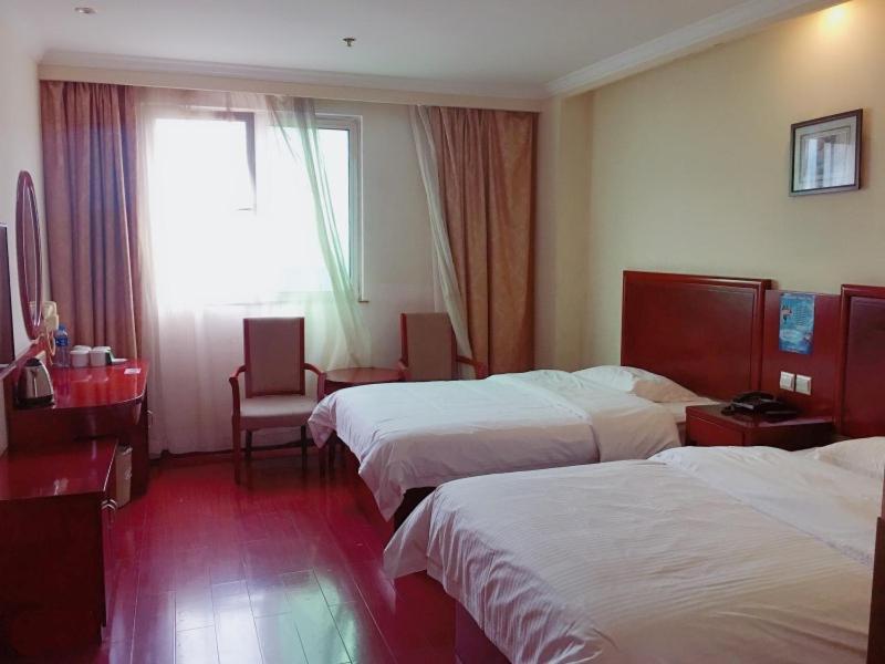 Greentree Inn Shanghai Pudong Airport Wild Animal Park Express Hotel Nanhui Eksteriør bilde