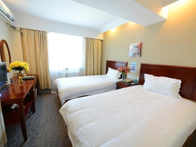 Greentree Inn Shanghai Pudong Airport Wild Animal Park Express Hotel Nanhui Eksteriør bilde